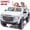 White, variant on Joyracer 2 Seater 24 Volt Ride on Toys, Licensed GMC 4WD/2WD Switchable Ride on Car for Big Kids with Remote, Bluetooth, Fold Down Tailgate, Rear Storage, Black