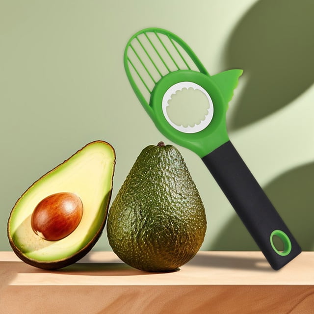 Cortador de aguacate y removedor de hueso, herramienta de corte de frutas, cuchillo para separar frutas, separador de frutas de la cocina