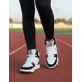 thumbnail image 2 of Tenis Para Hombre Charly Urbano Bota Casual Moda Blanco blanco 23, 2 of 10