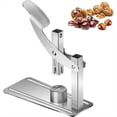 thumbnail image 1 of Cortador de Castañas de Acero Inoxidable 304 con Antideslizante, Herramienta de Metal para Romper Nueces en la Cocina., 1 of 5