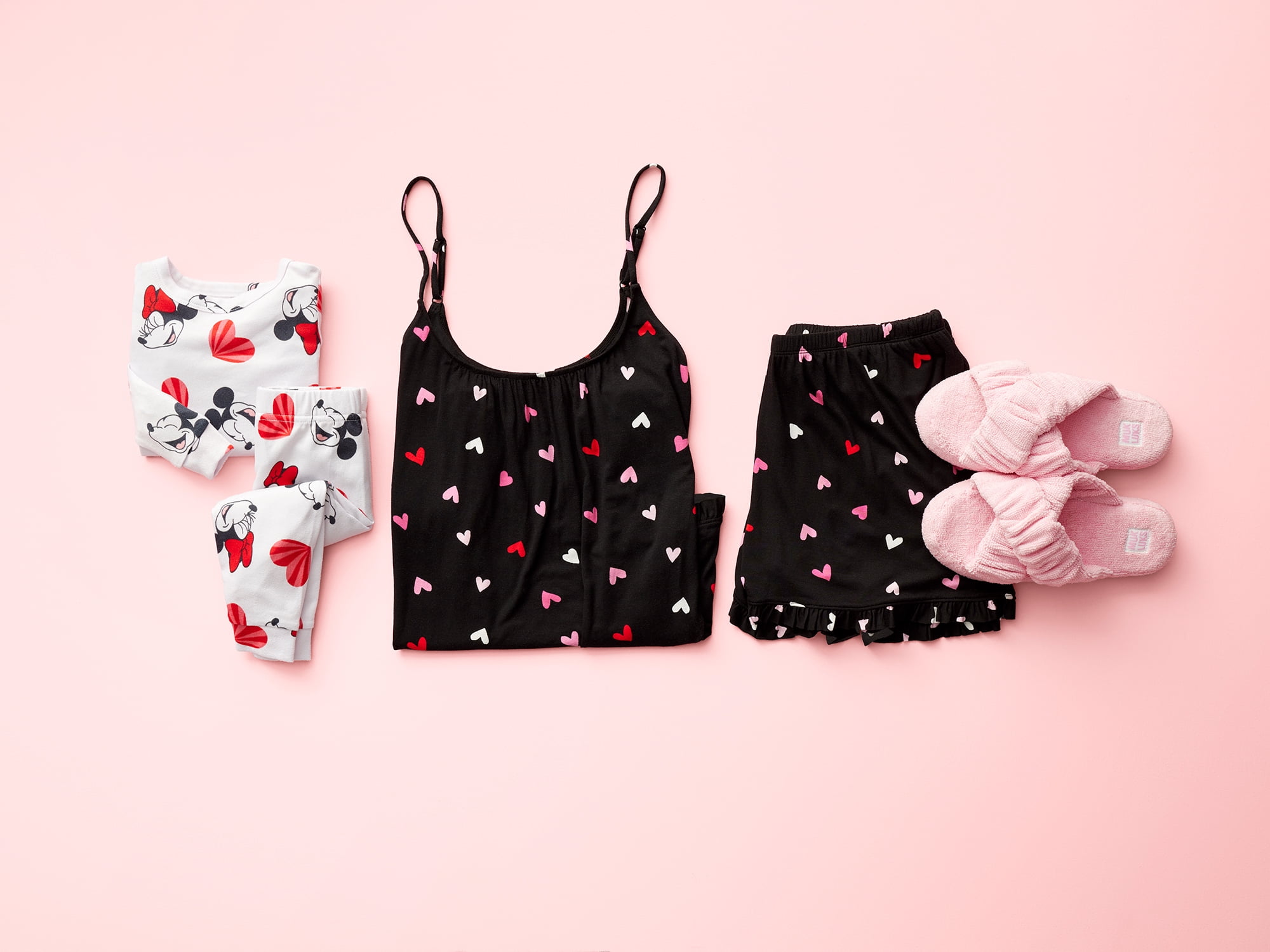 Character Toddler Unisex Valentine's Day Pajama Set, 2-Piece, Sizes 12M-5T
