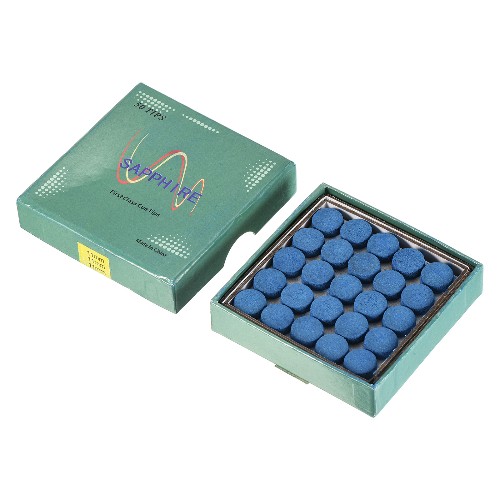 Uxcell 11mm Dia Pool Cue Tips Snooker Billiard Cue Tips Pool Stick Tips