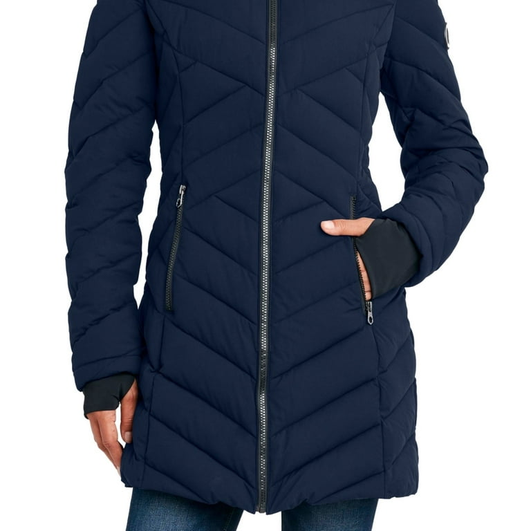 Nautica faux fur trimmed down deals jacket