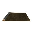 thumbnail image 2 of Ahgly Company Indoor Square Abstract Brown Contemporary Area Rugs, 5' Square, 2 of 4