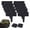 Black#1, variant on 10PCS Garden Edging Border Imitation Stone Garden Fence Cobbled Effect Landscape Edging Border Interlocking Flower Bed Edging Borders for Lawn Yard Landscaping (Black)