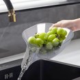 thumbnail image 6 of Skegnu Save up to 50% Drainage Basket Funnel Multifunctional Drainage Basket Large Capacity Vegetable Washing Basket Living Room Dry And Wet Separation Fruit Tray on Clearance, 6 of 8