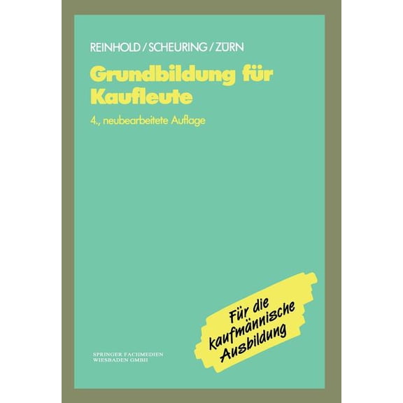 Grundbildung Für Kaufleute, (Paperback)