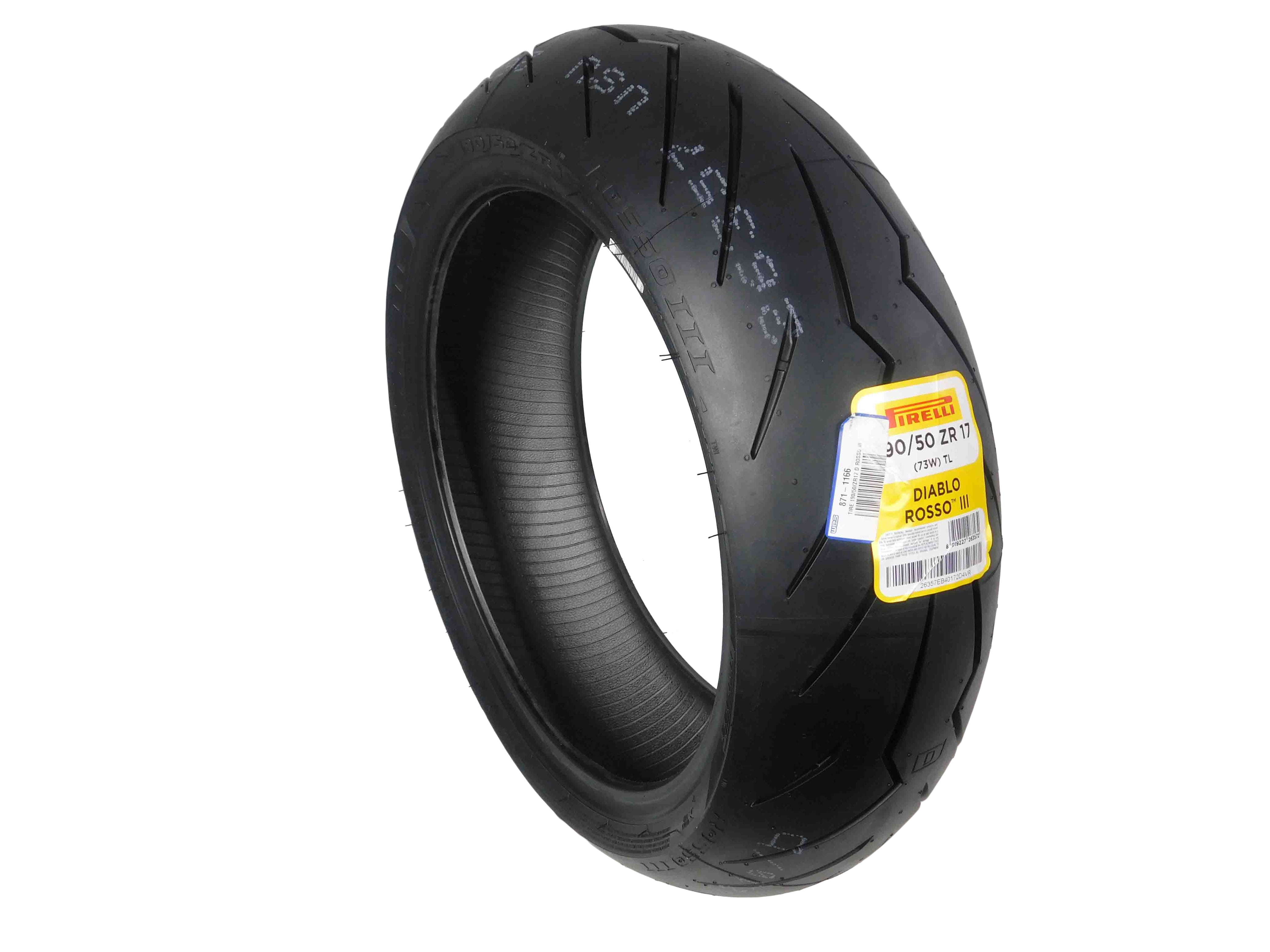 Rear Position: Rear Tire Construction: Radial 2127000 Tire Application: Race Rim Size: 17 W Tire Size: 180/60-17 Tire Type: Street Pirelli Diablo Rosso Corsa Tire 180/60Zr-17 Speed Rating: Load Rating: 75 