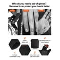 thumbnail image 7 of INBIKE Winter Cycling Gloves Cold Weather Thermal Windproof Gel Road Bike Gloves Red Large, 7 of 7