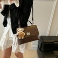 thumbnail image 2 of Bolsos de mano para mujer, nuevos y populares bolsos de hombro de alta calidad con textura, bolsos cuadrados pequeños de gran capacidad, bolsos de mensajero para viajeros, 2025, 2 of 5