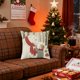 thumbnail image 5 of Pillowcase Cover Living Room Sofa Festival Ambiance Decoration Christmas Cushion Cover, 5 of 6