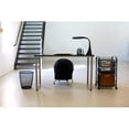 thumbnail image 2 of Pemberly Row Mid-Century Metal Workstation with U-Shaped Legs in Maple, 2 of 5