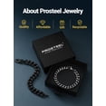 thumbnail image 7 of PROSTEEL Mens Bracelet Stainless Steel Cool Black Cuban Link Bracelet Chunky 12mm Wide 7.5inch Mens Jewelry Birthday Gift, 7 of 7