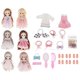 thumbnail image 1 of Doll Body 3D Big Eyes Realistic Eyelash Girl Dolls con caja Cumpleaños estilo 1 Zulema muñeca bjd cuerpo de niña, 1 of 8