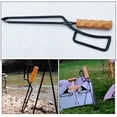 thumbnail image 3 of Tineasur Fireplace Log Tongs Black 1Pcs, 3 of 8