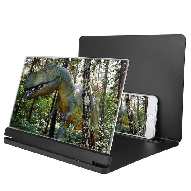 Phone Screen Magnifier, Practical Portable Phone Magnifier Universal 12" For Indoor For Travel For Camping