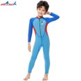 thumbnail image 3 of Niños con traje de baño de una pieza traje de baño niños juego de snorkeling niño dddler regalos navegando neopreno juventud calma traje de baño para la navegación natación s Inevent OD003313-01, 3 of 7