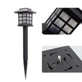 thumbnail image 2 of Lámpara solar de 4 piezas Lámpara solar para césped Luz de césped LED impermeable para exteriores con energía solar Enchufe para jardín Luz de tierra Luz de calle, 4 piezas, luz colorida oso de fresa Electrónica, 2 of 5