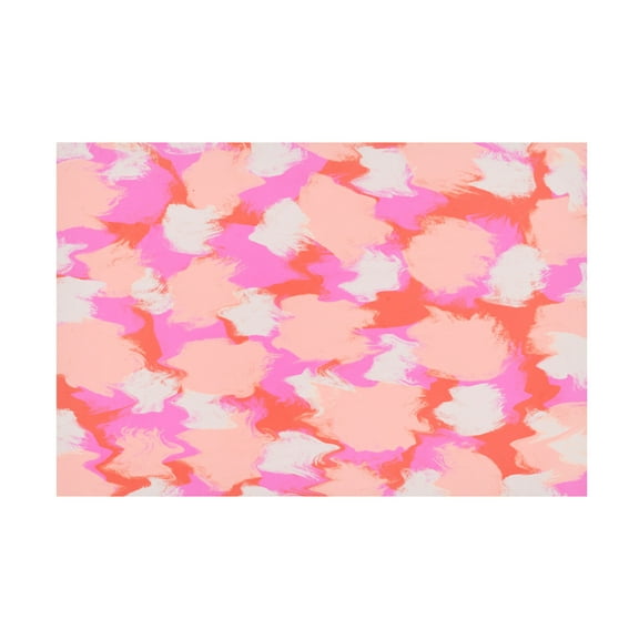 Canvas Wall Art - Treechild 'Colorful Thick Stokes PAttern' Wall Art for Living Room, Bedroom, or Office D?cor by Trademark Fine Art - 19 x 12 Inches