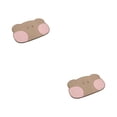 thumbnail image 1 of Wosthever Estera del piso de la absorción de agua para el cuarto de baño limpio y seco amigable para la estera de baño de los ancianos y de Osito 40*60cm 2Conjunto, 1 of 6