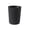 Black, variant on Wastebasket Color-coordinated Round Plastic Wastebasket for Living Room, Bedroom Wastebasket for Bathroom Black White