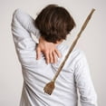 thumbnail image 6 of EHJRE Back Scratcher Back Scratcher Tool Long Handle Home Face Head Foot Scratcher Office Itch Relief Back Scratching Rake Massager 45cm, 6 of 8