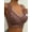 01 Brown, variant on Awdenio Bras for Women Lady Lace Gathered Bra Plus Size Sports Bra Underwear Yoga Hollow Out Bra Cup