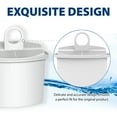 6 Pack AQUACREST KWF2 Replacement for Braun Brita KWF2 Coffee Maker