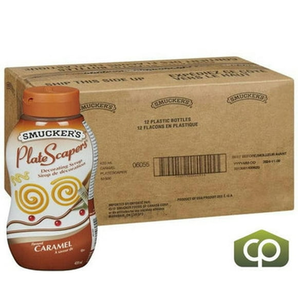 Jm Smucker Sauce Dessert Caramel Scaper 420 Ml/14,2 Onces (12/caisse)