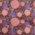 thumbnail image 1 of oneOone Rayon Magenta Fabric Abstracts Fabric For Sewing Printed Craft Fabric By The Yard 56 Inch Wide, 1 of 5