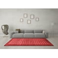 thumbnail image 3 of Ahgly Company Indoor Round Persian Red Traditional Area Rugs, 7' Round, 3 of 4