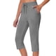 thumbnail image 2 of Pantalones de Yoga para Mujer con Bolsillos Leggings Deportivos de Color Sólido, Pantalones de Gimnasio de Cintura Alta para el Entrenamiento Diario, 2 of 8