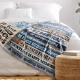 thumbnail image 4 of XZYG 10th Wedding Anniversary Gift Decorative Custom Blanket(50*60inch), 4 of 7