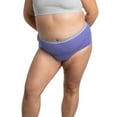 thumbnail image 3 of Fit for Me by Fruit of the Loom Women's Plus Size Underwear, Brief Multipacks, Sizes 1X - 5X, 3 of 13