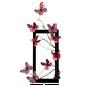 thumbnail image 1 of Adornos para Marcos de Fotos con Flores y Mariposas Simuladas, Decoraciones Ligeras de Lujo, Marcos de Fotos para Bricolaje, Pintura de Pared A, 1 of 5
