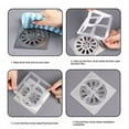 thumbnail image 2 of Ounissouiy El baño tiene aplicaciones fáciles. pegatinas y piso desechable impermeable drenaje obstrucción piso drenaje baño paquete de 30 Juegos de accesorios de baño, 2 of 6