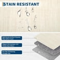 thumbnail image 3 of Washable 4x6 Area Rug for Bedside Modern Solid Floor Carpets Non-Slip Low Pile Area Rug Contemporary Minimalist Ivory Rugs Durable Indoor Line Area Rug for Living Room Dorm Home Dining Room, 3 of 17