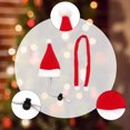 thumbnail image 3 of Small Animal Santa Hat with Scarf Christmas Guinea Pig Clothing Set, 3 of 5