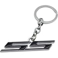 thumbnail image 1 of GHSDFBB 1pc Chrome Finish Super Sport SS Key Chain Fob Ring Keychain for Chevrolet Chevy, 1 of 6