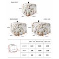 thumbnail image 2 of White Pumpkin Toaster Cover 2 Slice, Small Kitchen Appliance Covers, Thanksgiving Maple Leaf Autumn Flower Toaster Oven Cover with Loop, Bread Machine Cover Polyester Dust Cover Protection, 2 of 4