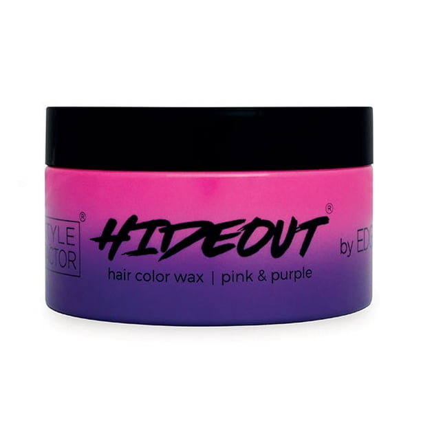 Style Factor Edge Booster HIDEOUT Color Wax 5.4 OZ PINK/PURPLE