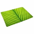 thumbnail image 2 of MKHERT Funny Fresh Plant Green Leaf Wavy Striped Texture Doormat Rug Home Decor Floor Mat Bath Mat 30x18 inch, 2 of 3