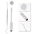 thumbnail image 4 of EeaseMX Kit de herramientas dentales profesionales de 2 piezas con espejo bucal antivaho y palillo dental., 4 of 7