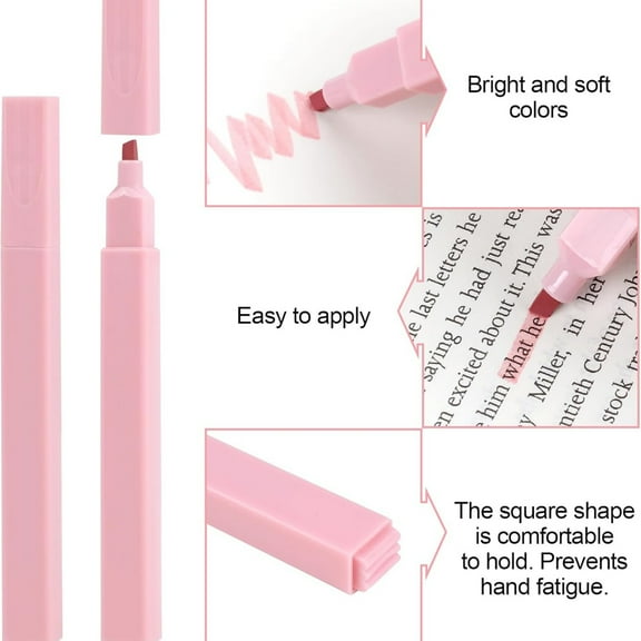 12pcs Bible Highlighters, Pastel Highlighter Set, No B d Bible Highlighters (12 Color)