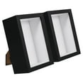 thumbnail image 1 of Shisuyan Glass Display Box Black Wooden 2Pcs 6.5In, 1 of 8
