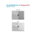 thumbnail image 3 of Étui pour MacBook Pro 16 Pouces A2141 Sortie 2020 2019, Coque Rigide avec Protection de Clavier pour Ancienne Version Mac Pro 16, 3 of 7