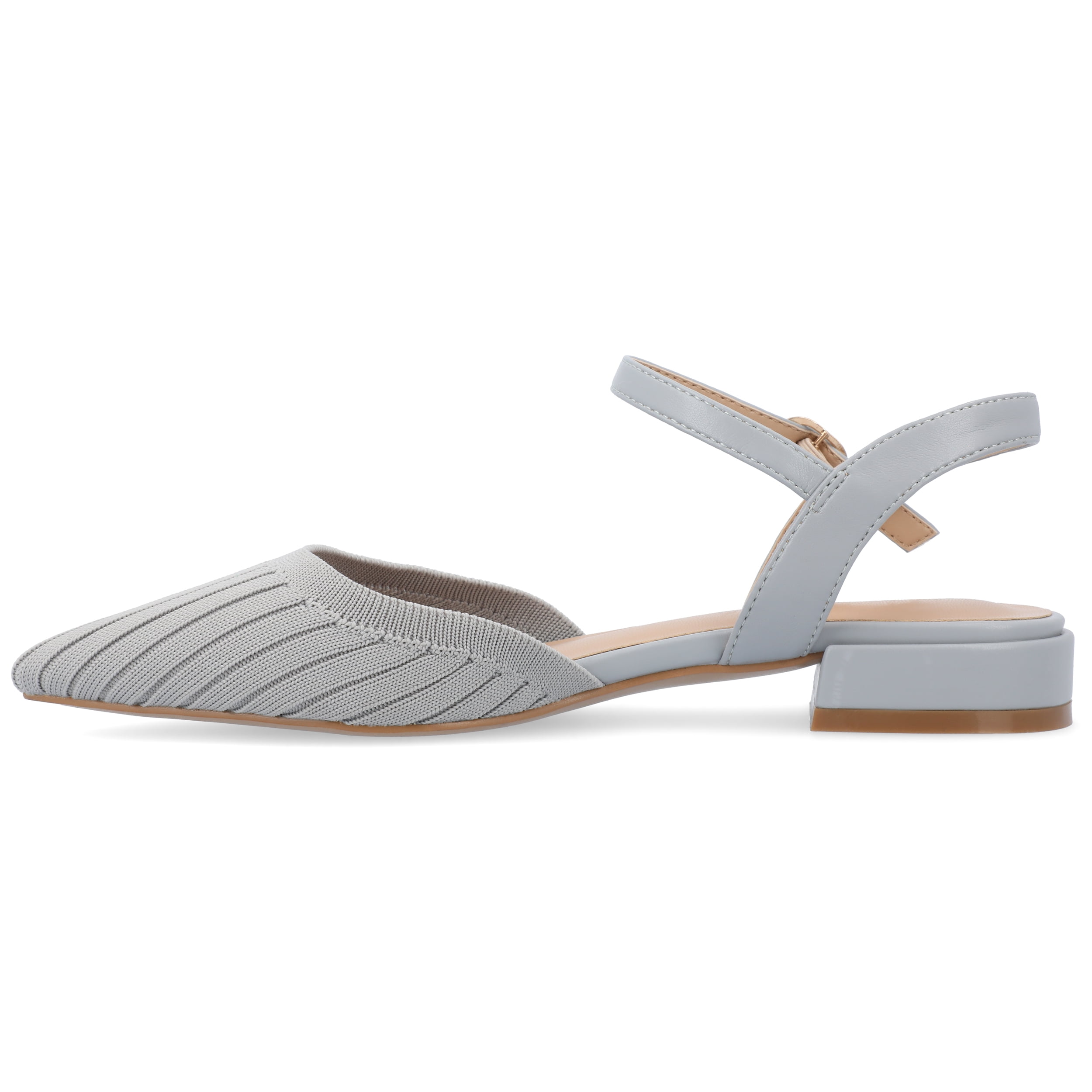 Journee Womens Ansley Mary Jane Pointed Toe Flats, Widths Available