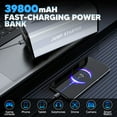 thumbnail image 4 of UNTIMATY Jump Starter with Air Compressor, 4000A Car Battery Jump Starter, 150 PSI Tire Inflator Air Pump with Digital Screen, 4 of 10