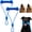 2 pcs woof dental chew toy, variant on Dual Action Canine Dental Prop, Dual Action Bite and Brush Dental Toy with Adjustable Strap for Dogs, Soft Rubber Chew Tool for Small Medium Large Dogs (1 pcs)
