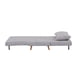 thumbnail image 5 of MUNDO IN MUEBLES Sofá Cama Génova L279 Gris | Sofá Compacto y Funcional | Asiento y Respaldo Acolchados con Tela Suave | Estructura Resistente de Madera | Diseño Plegable, 5 of 8
